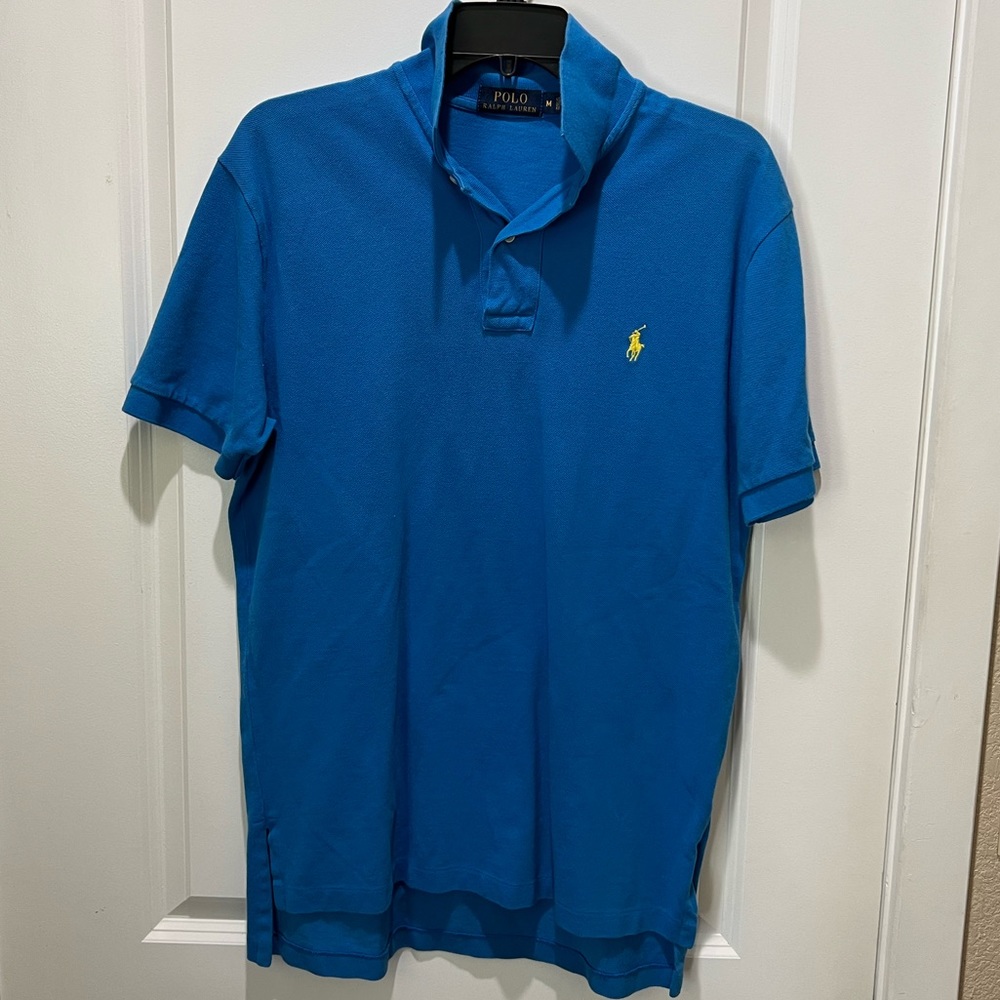 Ralph Lauren Polo Blue with Yellow logo